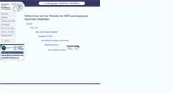 Desktop Screenshot of bdp-nrw.de