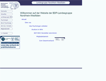 Tablet Screenshot of bdp-nrw.de